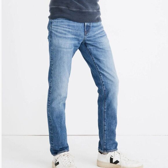 Madewell k6277 Slim Everyday Flex Jeans Eco Edition 32/30 Repaired - preowned - Picture 5 of 13